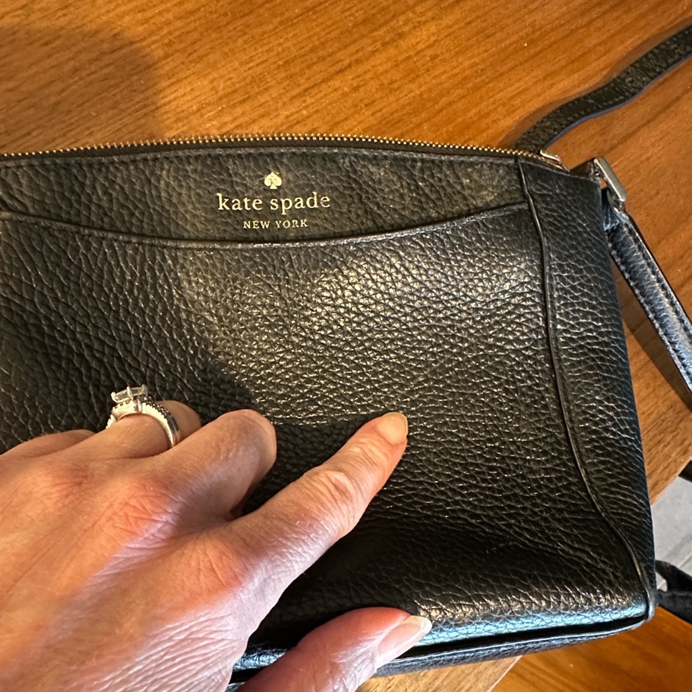 Kate Spade Monica Pebbled Leather Crossbody - Picture 6 of 8